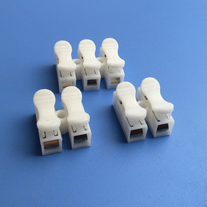 制造商供应推入式接线端子 2 针电气电缆连接器 CH2 quick Splice lock Wire terminal set - Product Image 3