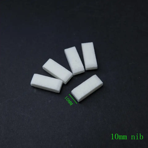 Scalpello e punta rotonda in poliestere e fibra punta a scalpello con pennino in feltro parallelo per pennarello vuoto e pennarello a gesso liquido