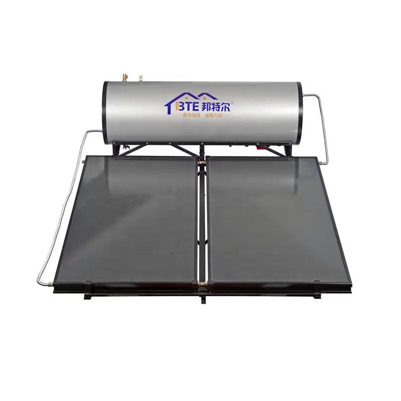 100L,200L,300L compact pressurized solar water heater for 5-6people