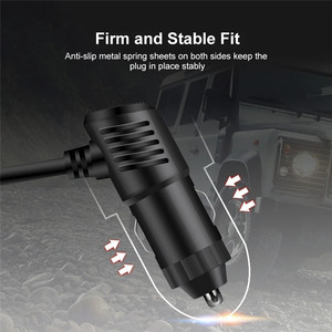 3合1通用串行总线C型插座120瓦汽车点烟器分离器12V 24v快速充电器电话电源适配器，适用于汽车DVR全球定位系统仪表盘 - Product Image 3