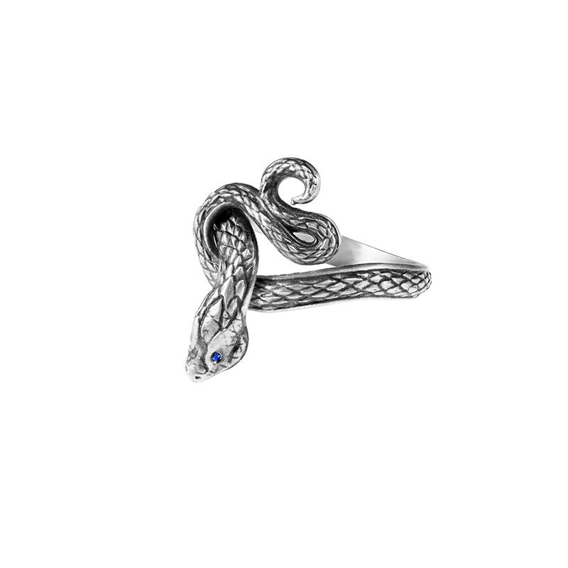 Greedy silver snake ring 925 silver