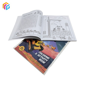 工厂价格专业厂家定制出版儿童着色儿童印刷纸板书籍 - Product Image 2