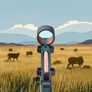Focuhunter Hunting Circle Fiberレッドドットサイト防爆光学スコープハンティングリブマウント防水ファイバーレッドドットスコープ - Product Image 6