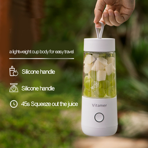<strong>Customized</strong> Gift Cheap Mini Blender Cup Bottle Stick Electric Blender <strong>Mixer</strong> with Usb Charge - Product Image 1