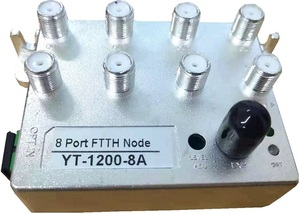 ตัวรับสัญญาณออปติคอล CATV แบบ8ทาง FTTH ทางออกที่ดีที่สุดสำหรับเครือข่าย GPON ไฟเบอร์ - Product Image 3