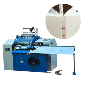 Gran oferta, máquina de coser de libro de Control programable semiautomático de alta velocidad, máquina de encuadernación de libros de hilo, máquina enhebradora - Product Image 5