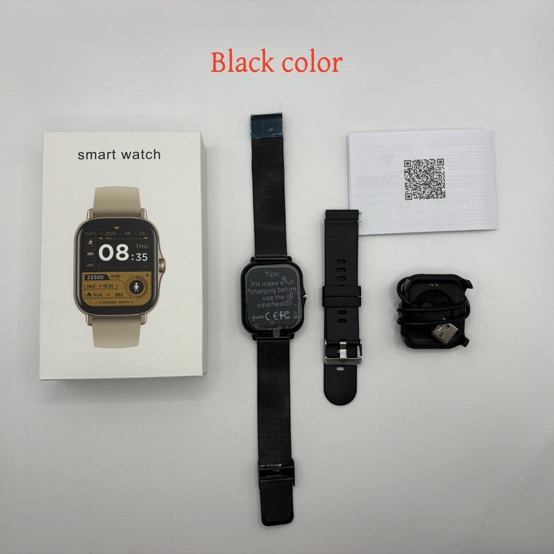 Acier maille noire + silicone