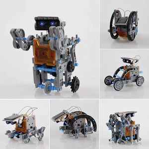 2024新しい科学実験13in1ソーラーロボット月探査艦隊ロボット組み立ておもちゃDiy教育玩具 - Product Image 5