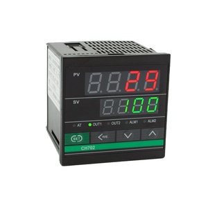 CH-702 Intelligent PID Fuzzy Logic <strong>Temperature</strong> <strong>Controller</strong> Made of ABS Plastic OEM/ODM Customizable - Product Image 1