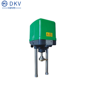 DKV 2路电动蒸汽热油截止阀电动调节阀用于油蒸汽气体WCB控制截止阀 - Product Image 2