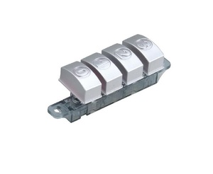 Interruttore a 4 posizioni 3 velocità all'ingrosso durevole selettore a pulsanti per tastiera interruttore per ventola - Product Image 4