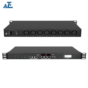 8端口VGA KVM扩展器，带机架控制台监视器19英寸KVM交换机，适用于42U 45U 48U服务器机架，有货 - Product Image 6