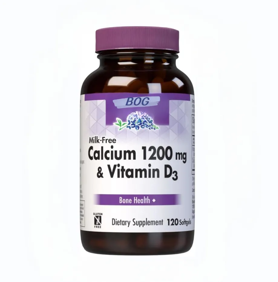 OEM/ODM Calcium Supplements capsules for Women & Men - Calcium 600mg with Vitamin D3 K2 B12 5000 IU Supplement for Heart, Bone