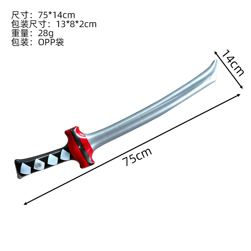 Épée de samouraï rouge
