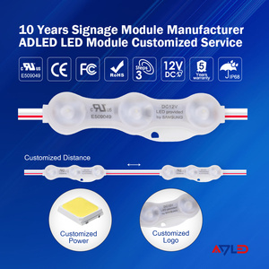 1.2W Wholesale High Quality <strong>12v</strong> <strong>Led</strong> Lighting Module Dimmable Smd 2835 3pcs for Channel Letters and Box Sign <strong>Led</strong> Modules - Product Image 5