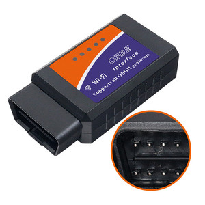 工厂价格!wifi elm327自动扫描仪无线obd2 obdii适应免费送货wifi elm327 obd ii IOS和android - Product Image 5