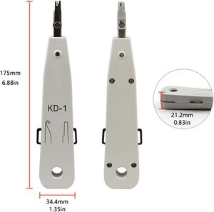 เครื่องมือ KD-1อเนกประสงค์แบบ Krone ประเภท idc/ Cat3สายเน็ตเวิร์ค4, 5, 5E, 6 & โทรศัพท์ - Product Image 3
