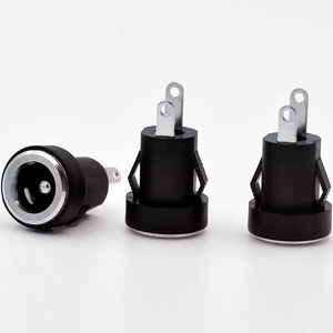 LN-DC-022Bメスパネルマウントコネクタソケット充電プラグアダプタ2ピン電源ジャック2.1MMX 5.5MM X 2.5MM - Product Image 1