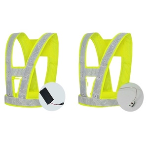 Factory Supply Motorcycle Vest <strong>Reflective</strong> <strong>Led</strong> <strong>Reflective</strong> Safety <strong>Reflective</strong> Stripe - Product Image 1