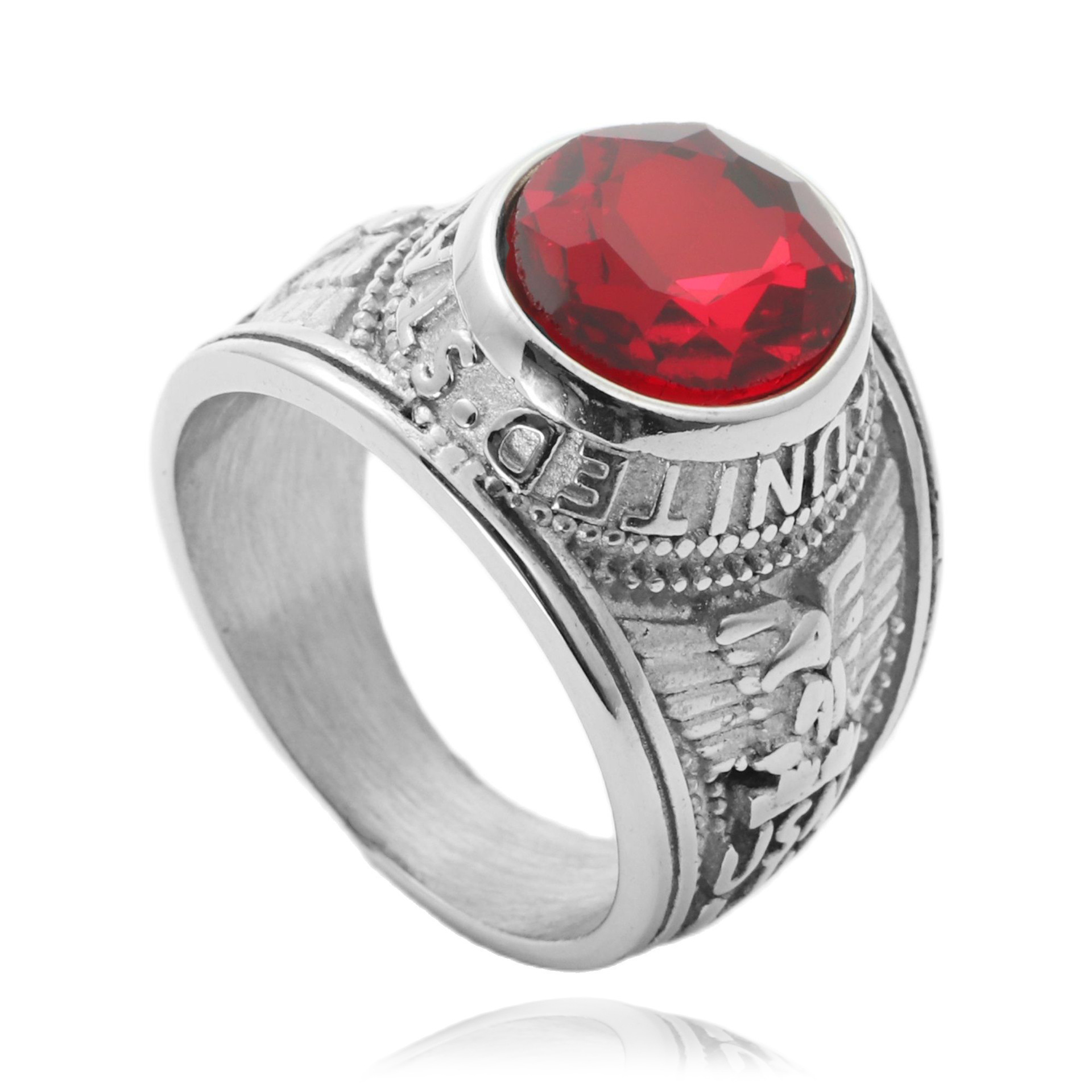 Steel-colored Red Stone (US)
