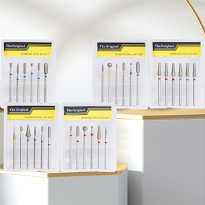 Set Profesional de 6 Puntas de Diamante OEM para Manicura, Fresas de Uñas de 3/32'', Broca Rusa de Carburo de Tungsteno - Product Image 6