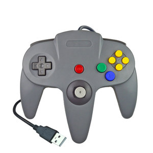 Classico USB cablato N64 Gamepad per Console Nintendo con Joystick motore a vibrazione Joystick joystad per un'esperienza di gioco ottimale - Product Image 4