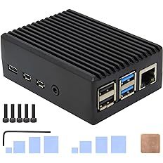 Изготовленный на заказ OEM ODM Raspberry Pi корпус алюминиевый пассивный теплоотводывающий металлический корпус Cnc алюминиевый фрезерный токарный станок Cnc обрабатывающие детали - Product Image 5