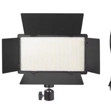 E600 3200K-6500K CALIENTE LED Photo Studio Video Light Kit de iluminación de grabación con panel de fotografía Lámpara de fotografía para juego en vivo