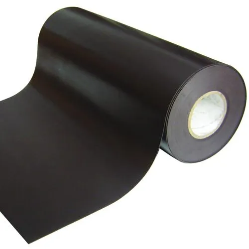 Feuille magnétique directe d'usine fabricant feuilles magnétiques flexibles en caoutchouc personnalisées papier adhésif ou vinyle blanc mat