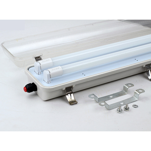 กลางแจ้ง IP65 พลาสติกทั้งหมดกันฝุ่นระงับแสงฟลูออเรสเซนต์ LED Tri-Proof Light ไฟฟิตติ้งกันระเบิด - Product Image 4