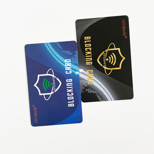 厂家直销供应RFID/NFC防盗保护卡RFID/NFC阻挡卡非接触式智能阻挡卡 - Product Image 2