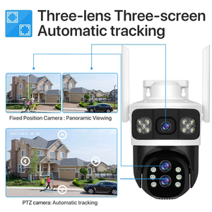 V380 10x Optical Zoom 4G 3-Lens and 2-Screens <strong>Camera</strong> 12MP Lens Connection for Mobile Phones 10x Optical Zoom 4G <strong>Camera</strong> Security