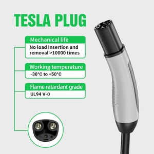 CALION EV 32A 40A 50A Portable Car <strong>Charger</strong> for Tesla Model 3 Model S Model Y NACS 240V 9.6KW New Condition 7KW Output Power - Product Image 2