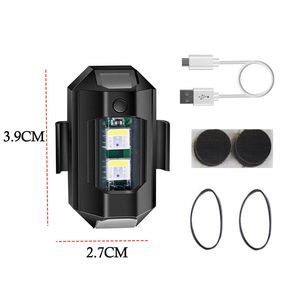 7 Colors DIY Parts Signal Indicator LED Flash Strobe <strong>Lights</strong> Touch Control USB Charging RGB Lamp Drone Night Warning Signal <strong>Light</strong> - Product Image 3