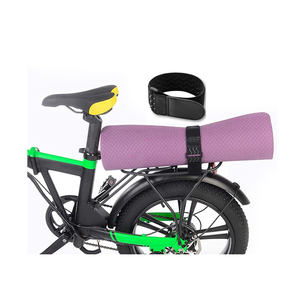 Correa de hebilla de gancho y bucle elástico antideslizante con respaldo de silicona correas de seguridad multiusos correa de bicicleta - Product Image 1
