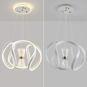 Controlled Modern Pendant <strong>Lamp</strong> 3 Color Bulk <strong>LED</strong> Chandelier Living Room <strong>LED</strong> Chandelier Simple Corridor <strong>Loft</strong> Chandelier Lighting - Product Image 2