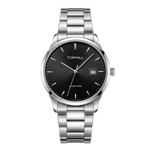 Toptan özel Logo Montre Homme Reloj De Hombre lüks izle, benim için klasik kol saati su geçirmez bilek kuvars saatler