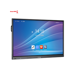 75-дюймовый 4K Hd цифровой ЖК-Дисплей Смарт-плата Android Dual Whiteboard двойная система все-в-одном интерактивная электронная плата для класса - Product Image 1