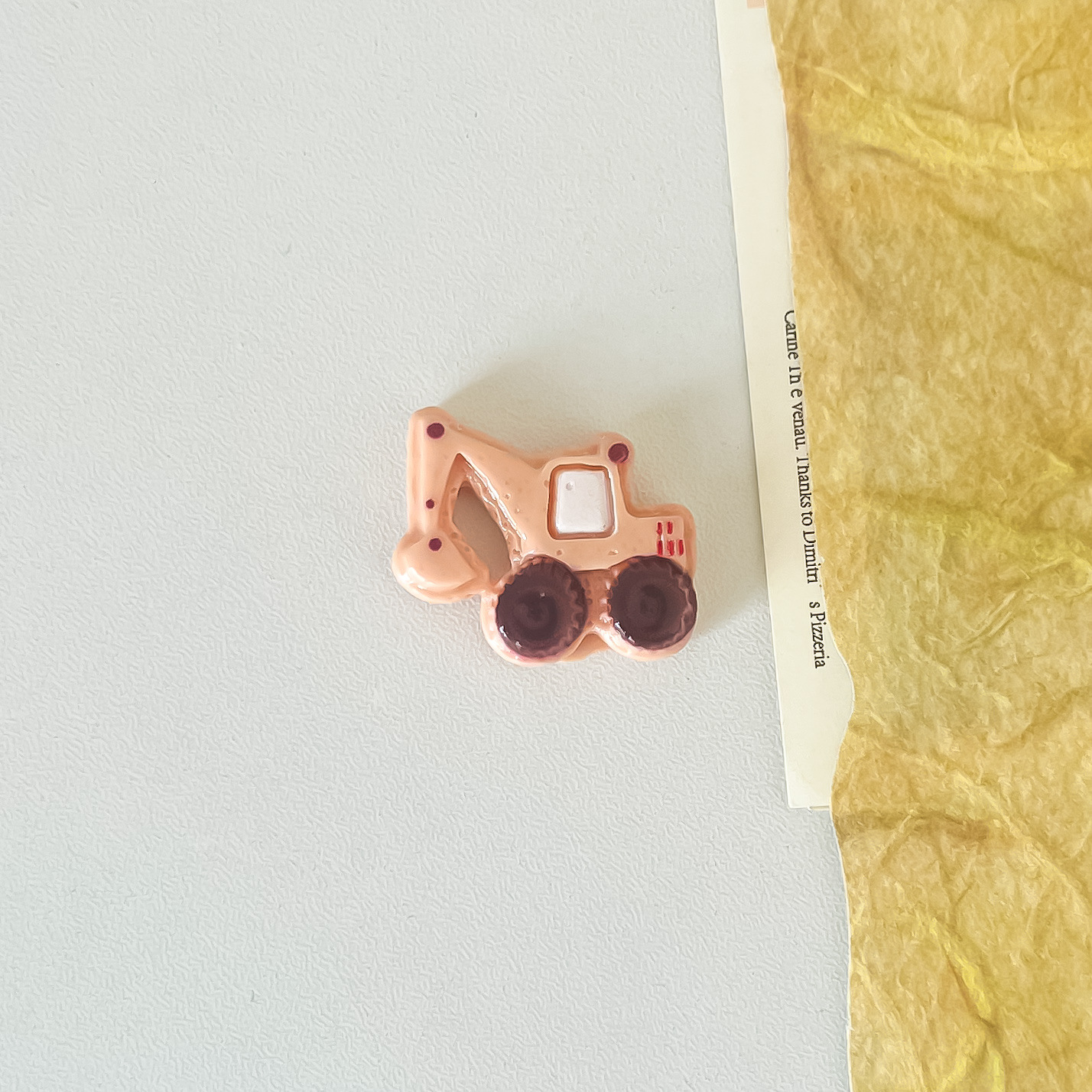 Biscuit-excavatrice de véhicule