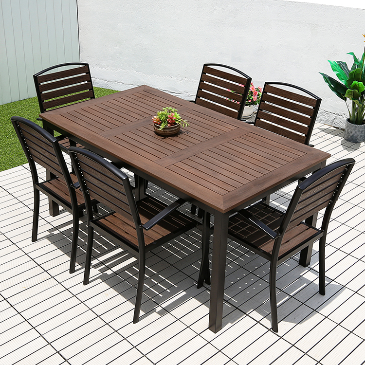 150*90cm tavolo e 6 sedie