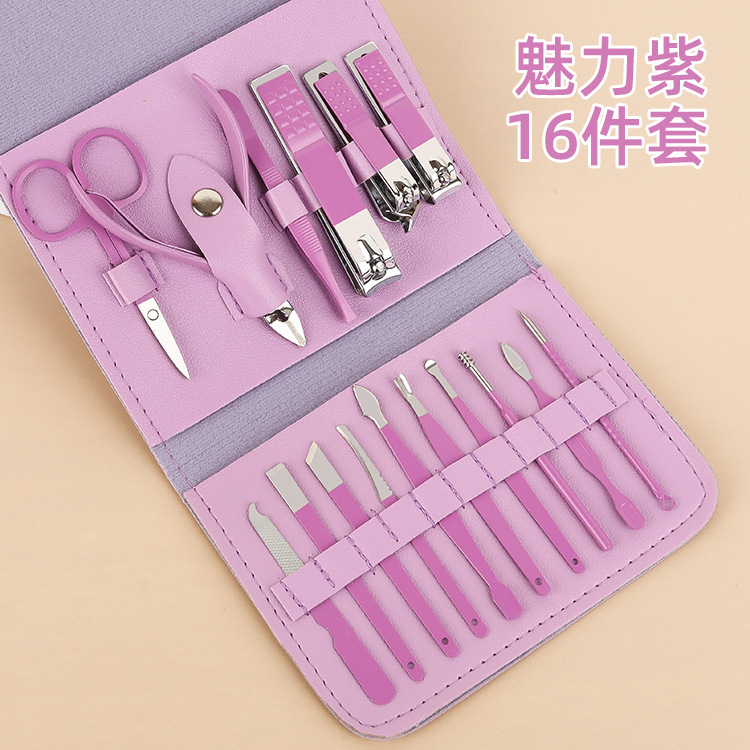 16pcs violet clair