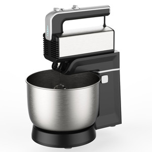 150W Hand <strong>Mixer</strong> Machine With 5 Speeds Control and Eject Button With Two Chromed Coated Beaters and Dough Hooks - Product Image 6