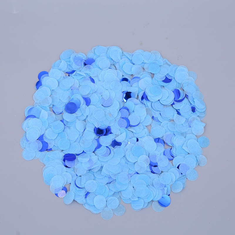 colorful Blue small circle, 1.5-2 cm