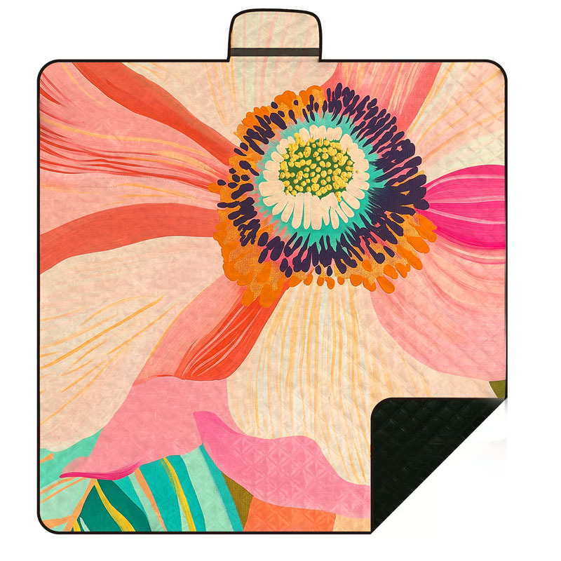 Patrón de flores ultrasónico 10