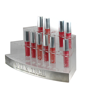 Tùy Chỉnh 3d Logo Rõ Ràng Acrylic Trang Điểm 24 Giữ Son Môi Lip Chủ Gloss Container Cho MAC - Product Image 2