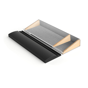 Ergonomic Wooden Wrist Rest with Aluminium Alloy <strong>Keyboard</strong> Tray Stand Bracket Riser Holder for <strong>Computer</strong> for <strong>Use</strong> with Calendar - Product Image 4