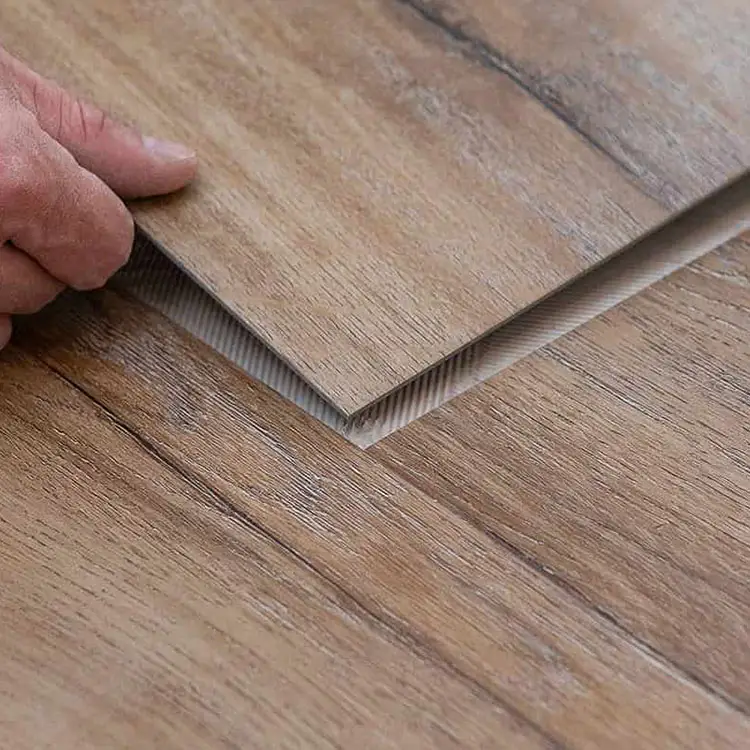 Piastrelle in pvc di plastica di alta qualità foglio per pavimento flessibile dry back lvt pavimentazione incollare pavimenti in vinile di plastica