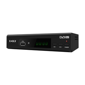 La más nueva señal HD free to air receptor digital decodificador de satélite Actualización de software gratuito canales PVR función Set Top Box
