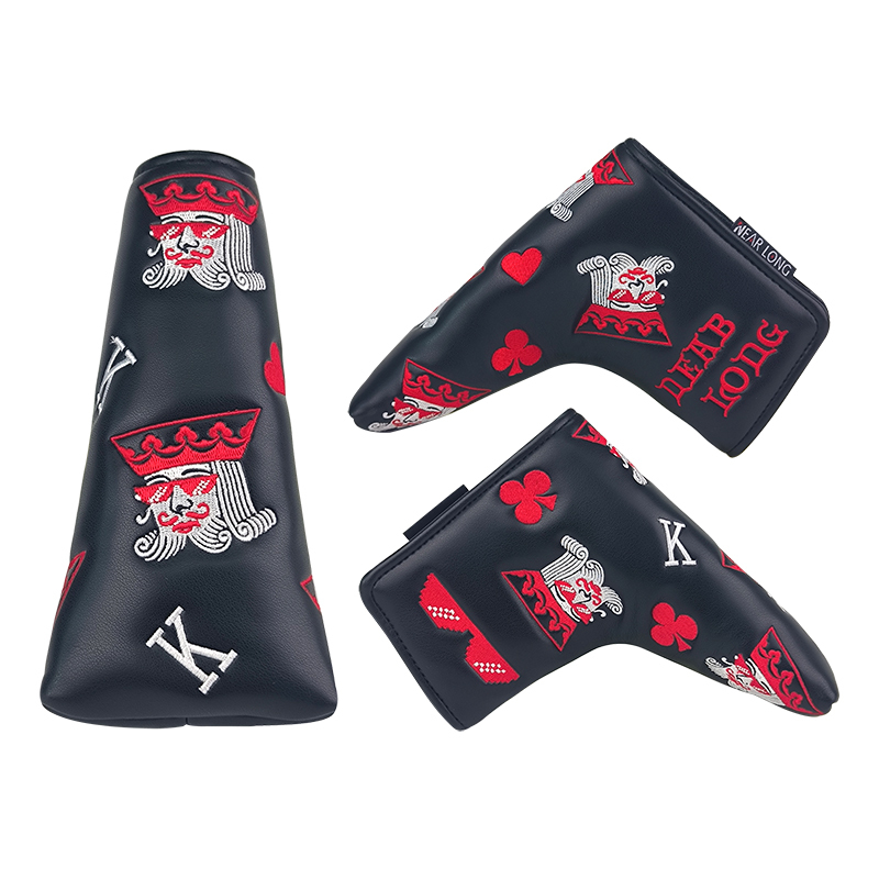 Funda para putter Blade - Naipes negros