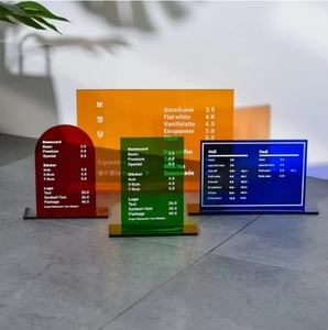 Tùy chỉnh đa-giá danh sách gương mẫu cá nhân Acrylic dấu hiệu cho kệ trưng bày - Product Image 5